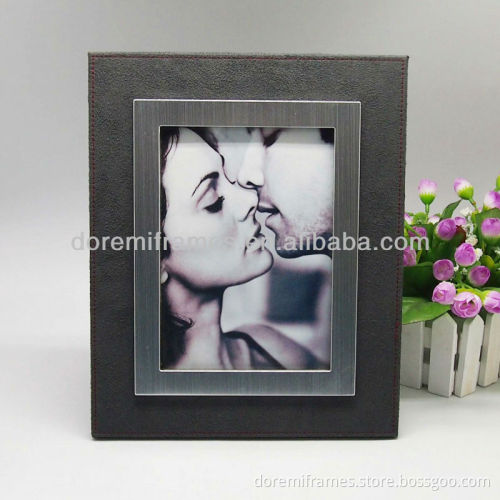kiss couple photo picture frame with special moment